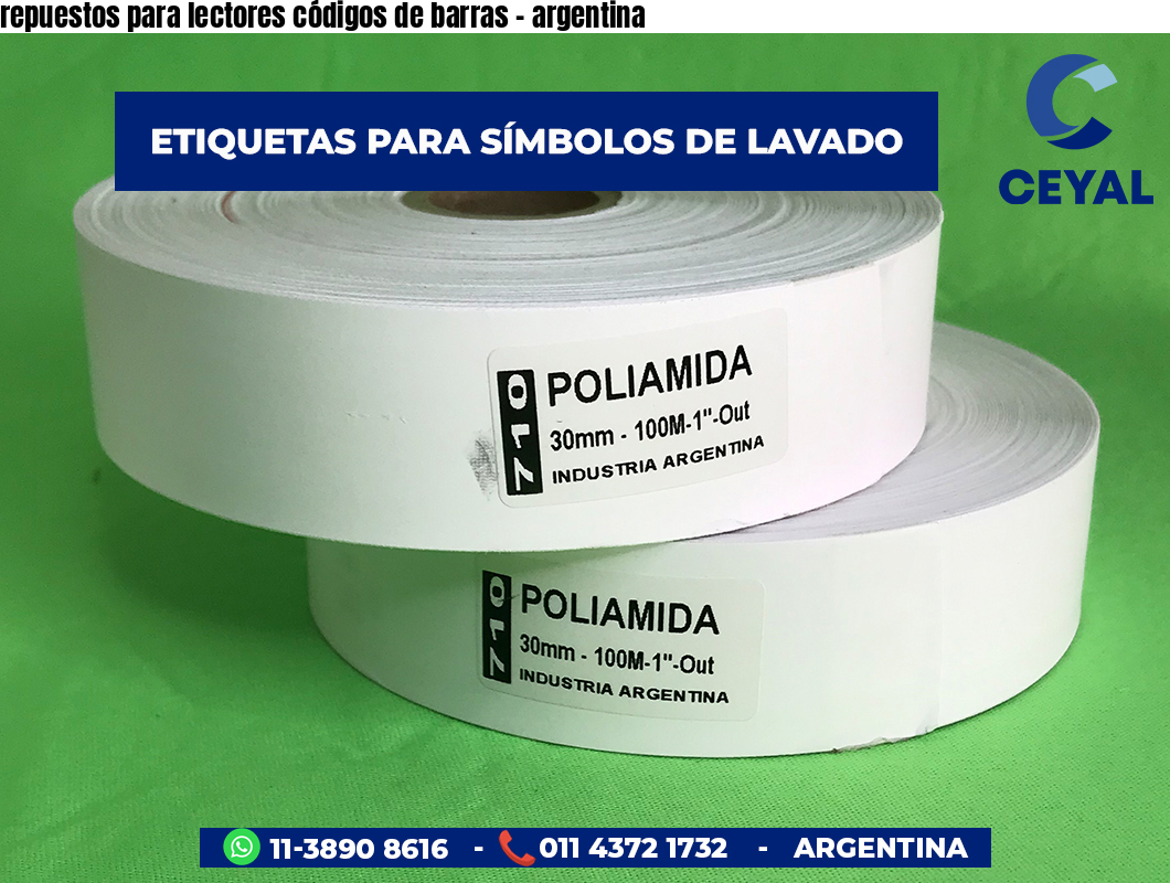 repuestos para lectores códigos de barras - argentina