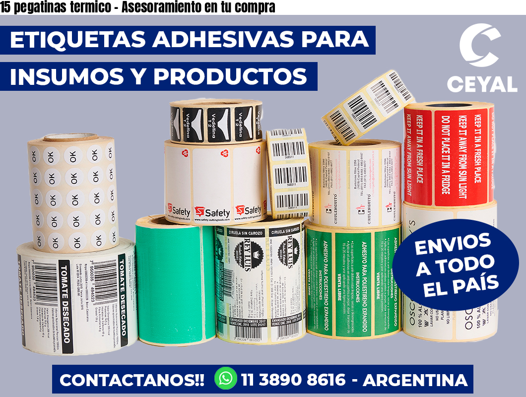 15 pegatinas termico – Asesoramiento en tu compra
