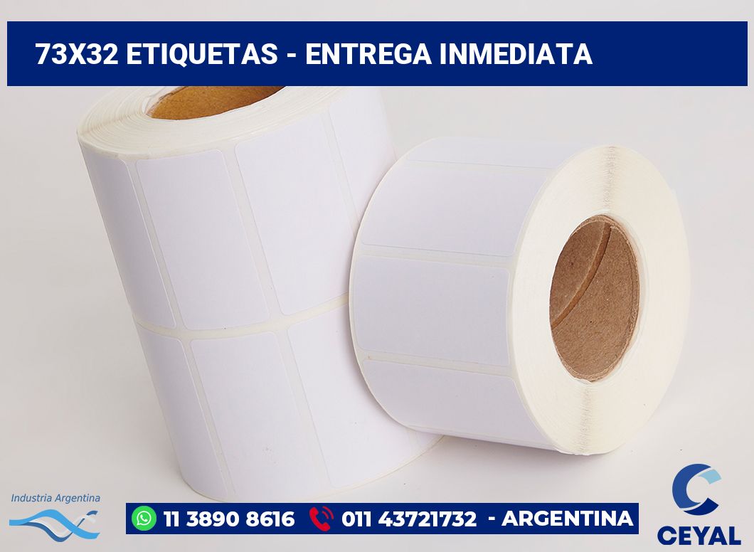 73×32 Etiquetas