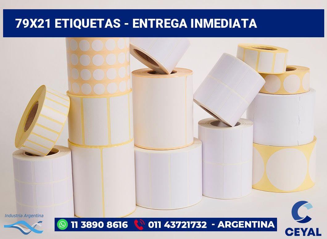 79×21 Etiquetas