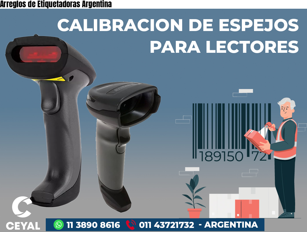 Arreglos de Etiquetadoras Argentina