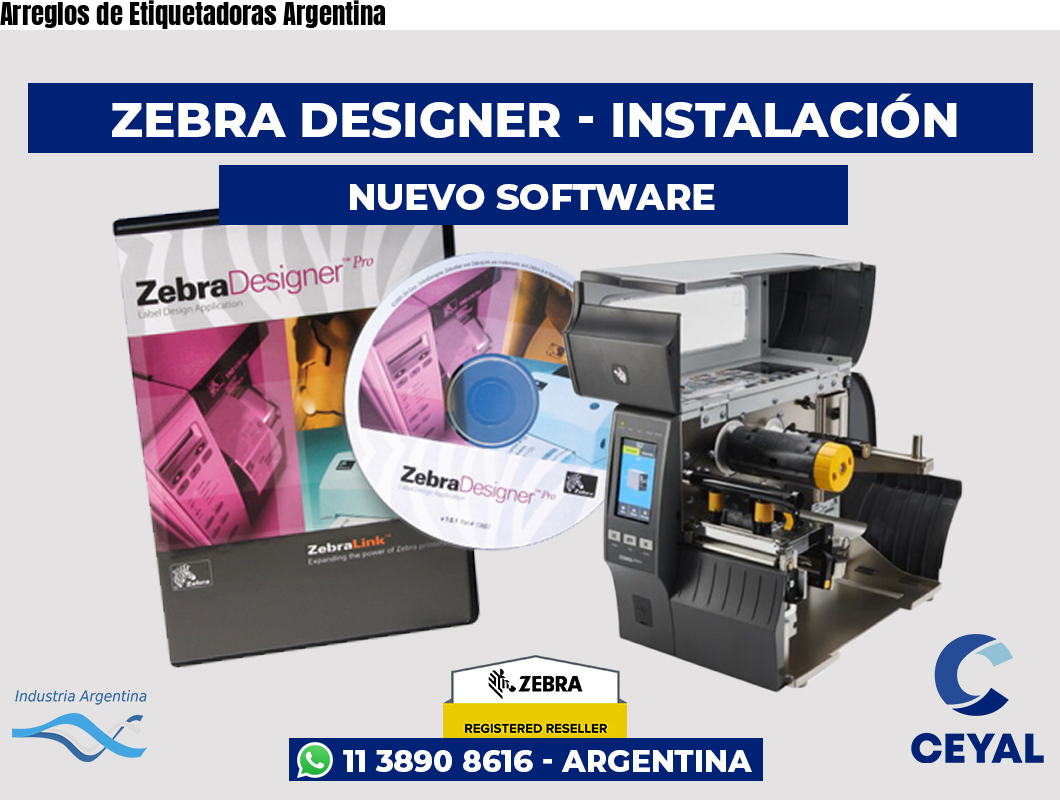 Arreglos de Etiquetadoras Argentina