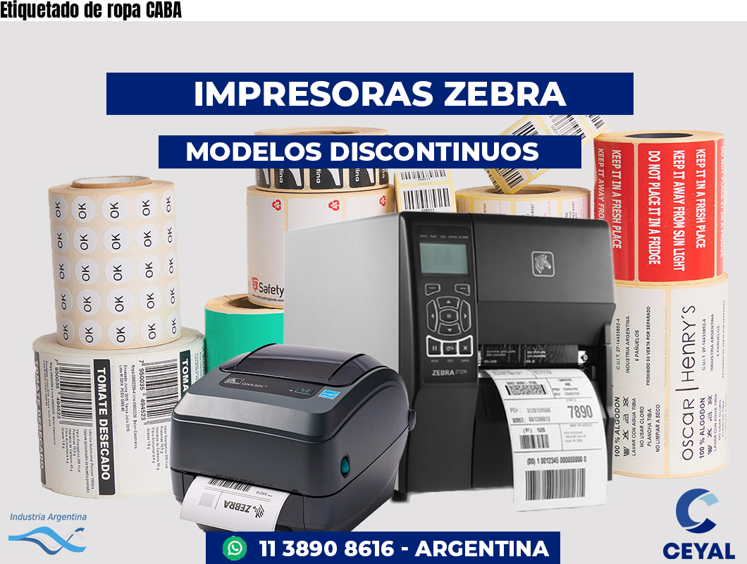 Etiquetado de ropa CABA