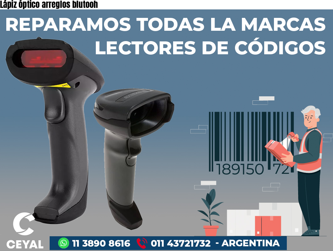 Lápiz óptico arreglos blutooh