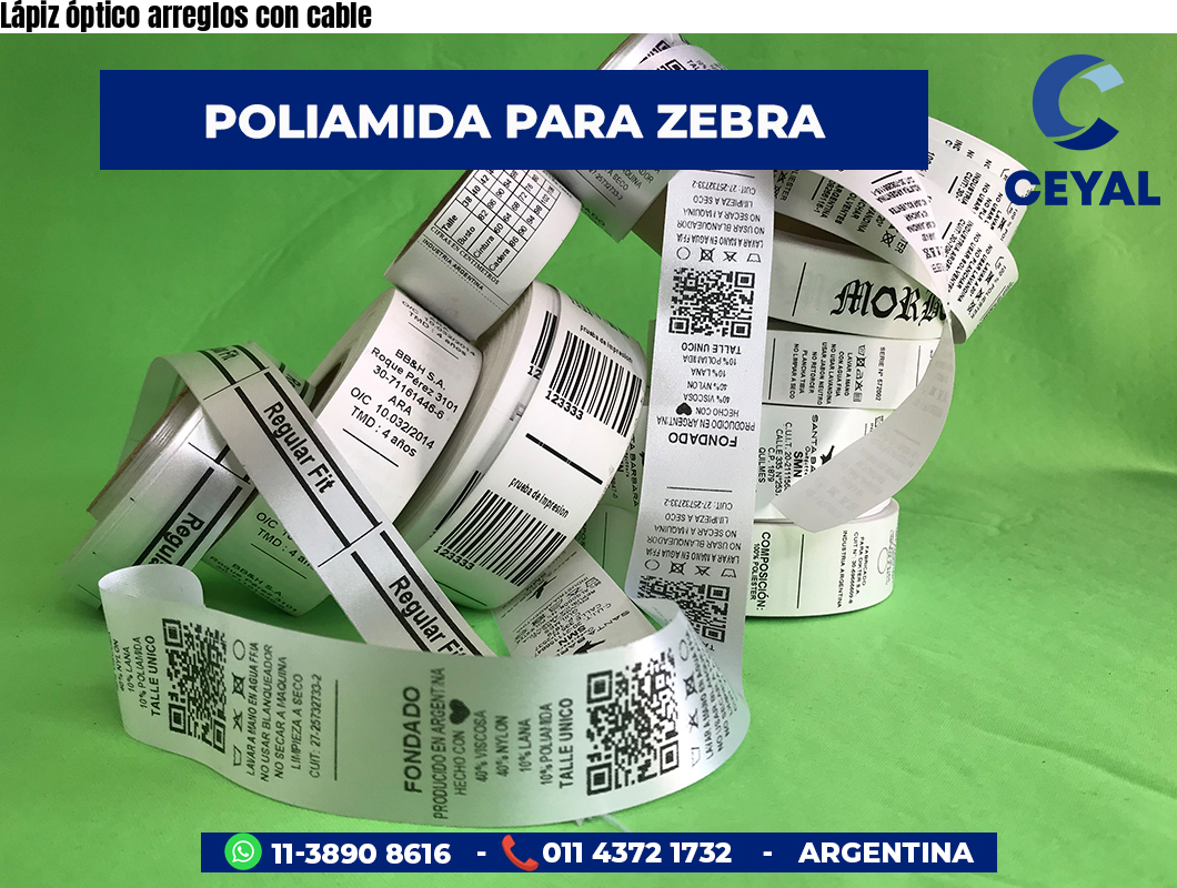 Lápiz óptico arreglos con cable