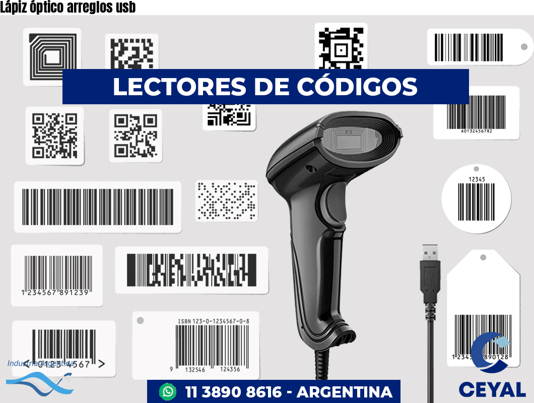 Lápiz óptico arreglos usb