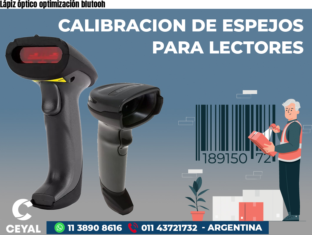 Lápiz óptico optimización blutooh