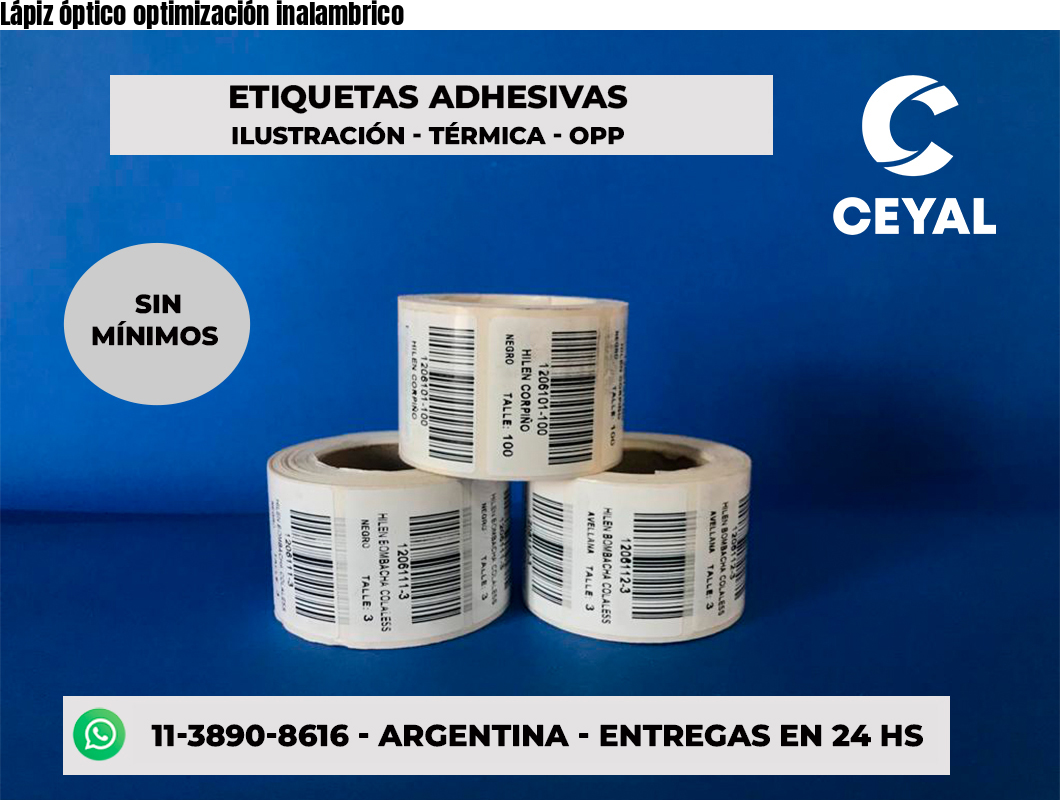 Lápiz óptico optimización inalambrico