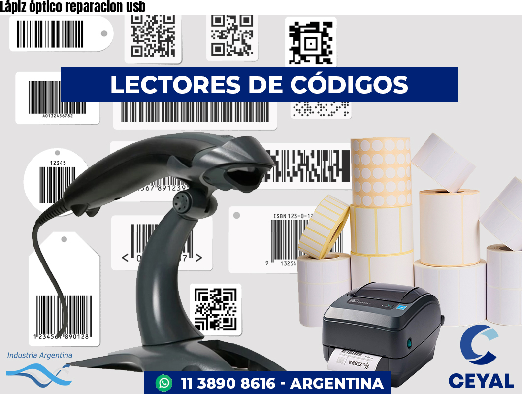 Lápiz óptico reparacion usb