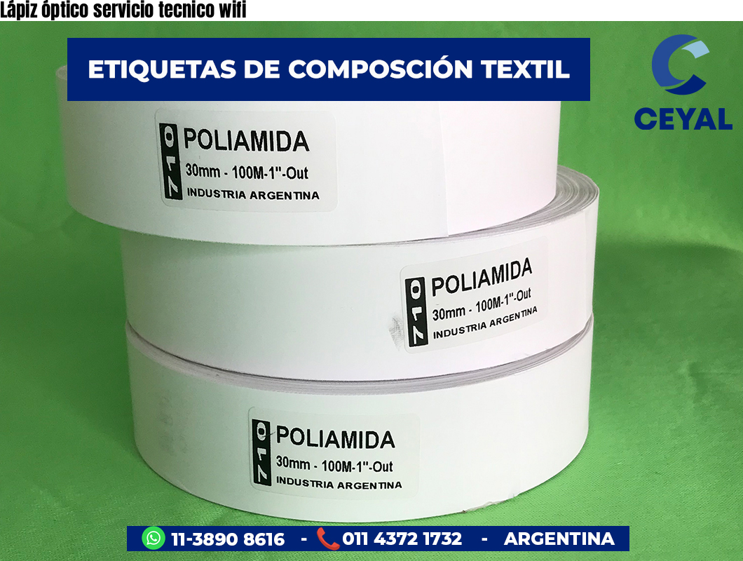 Lápiz óptico servicio tecnico wifi