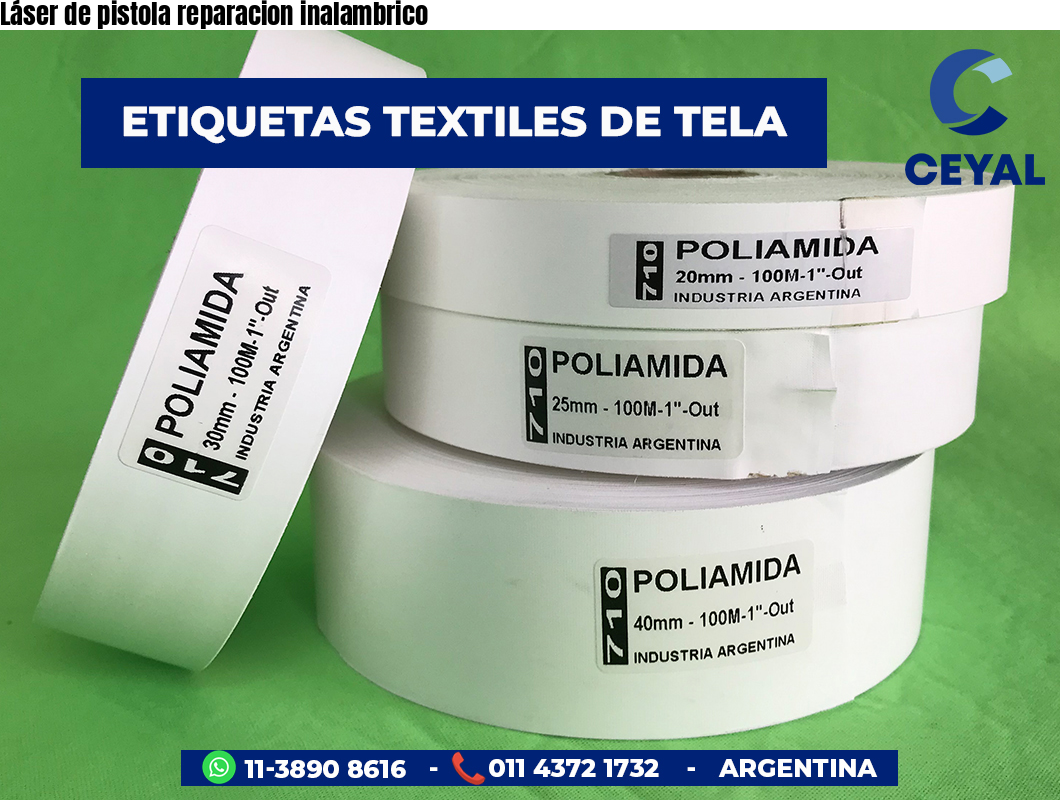Láser de pistola reparacion inalambrico