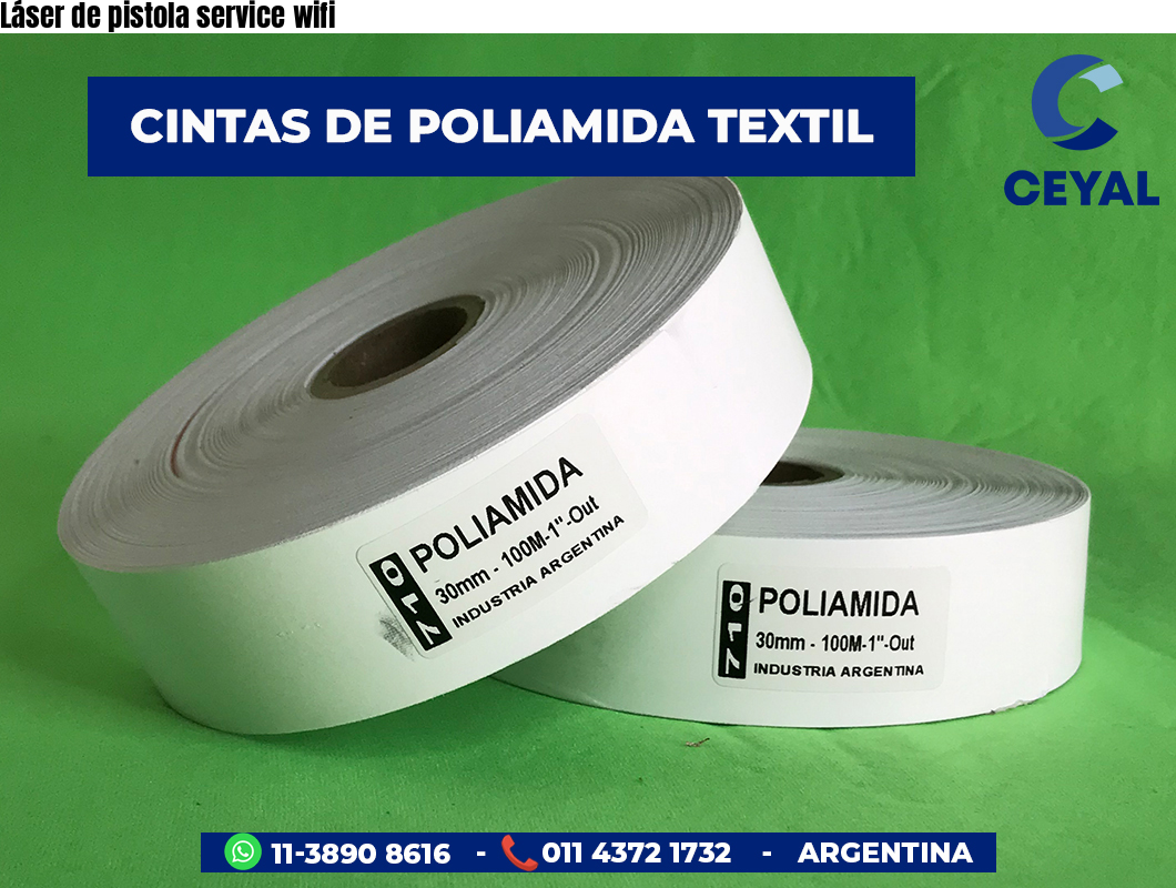 Láser de pistola service wifi
