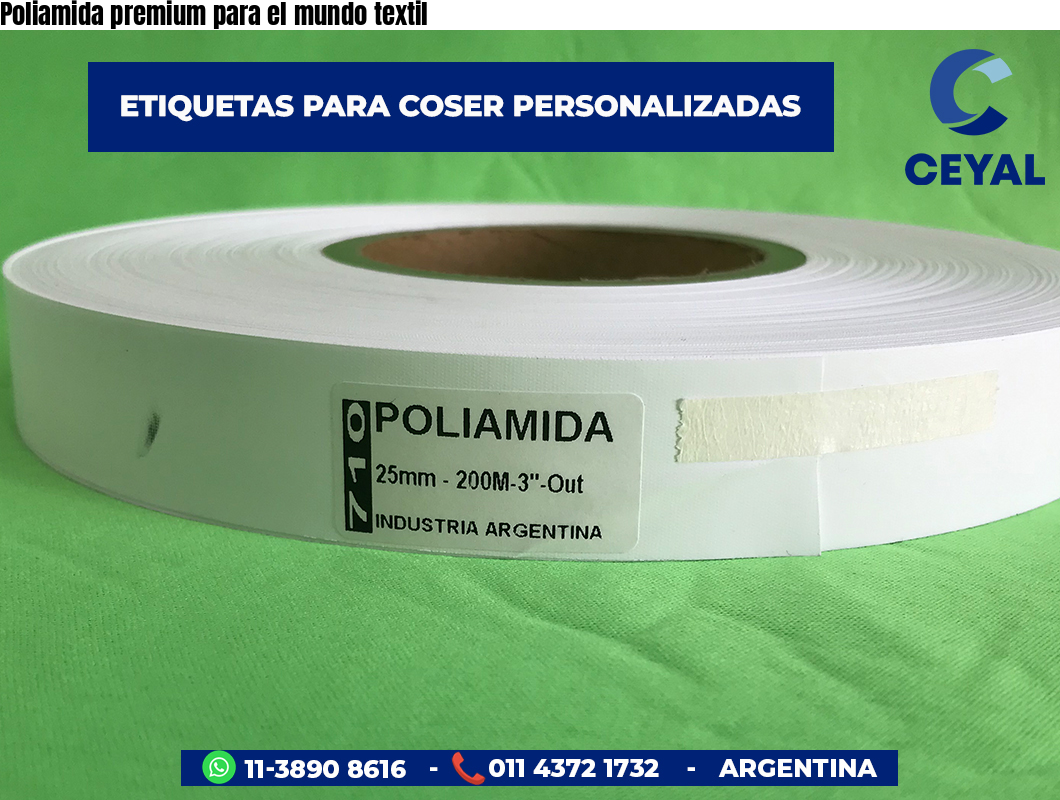 Poliamida premium para el mundo textil