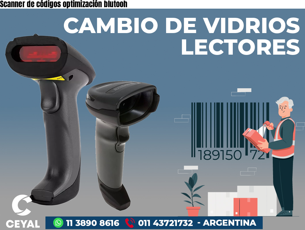 Scanner de códigos optimización blutooh