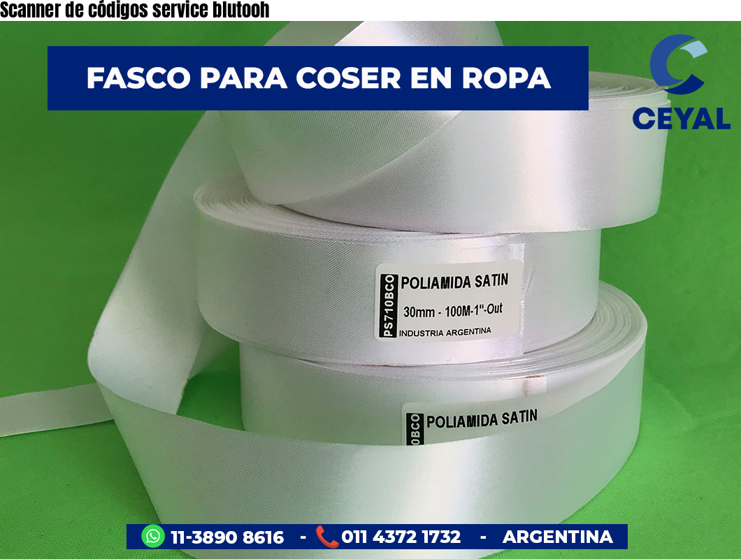 Scanner de códigos service blutooh