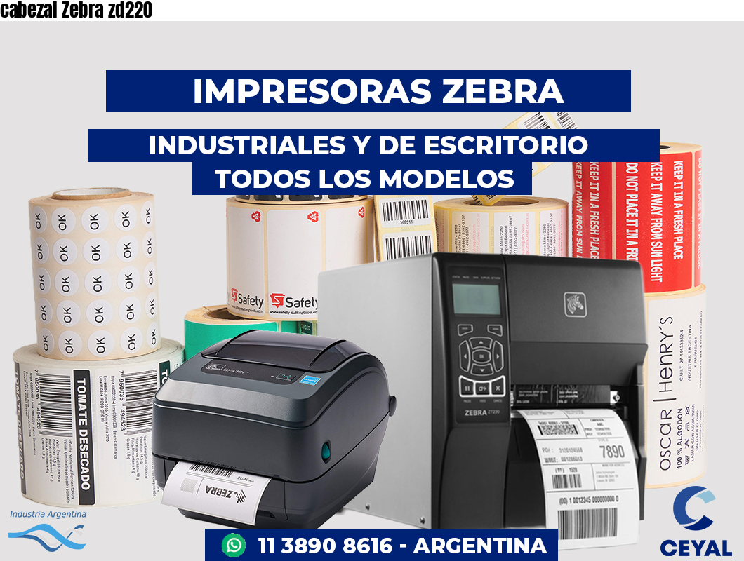 cabezal Zebra zd220