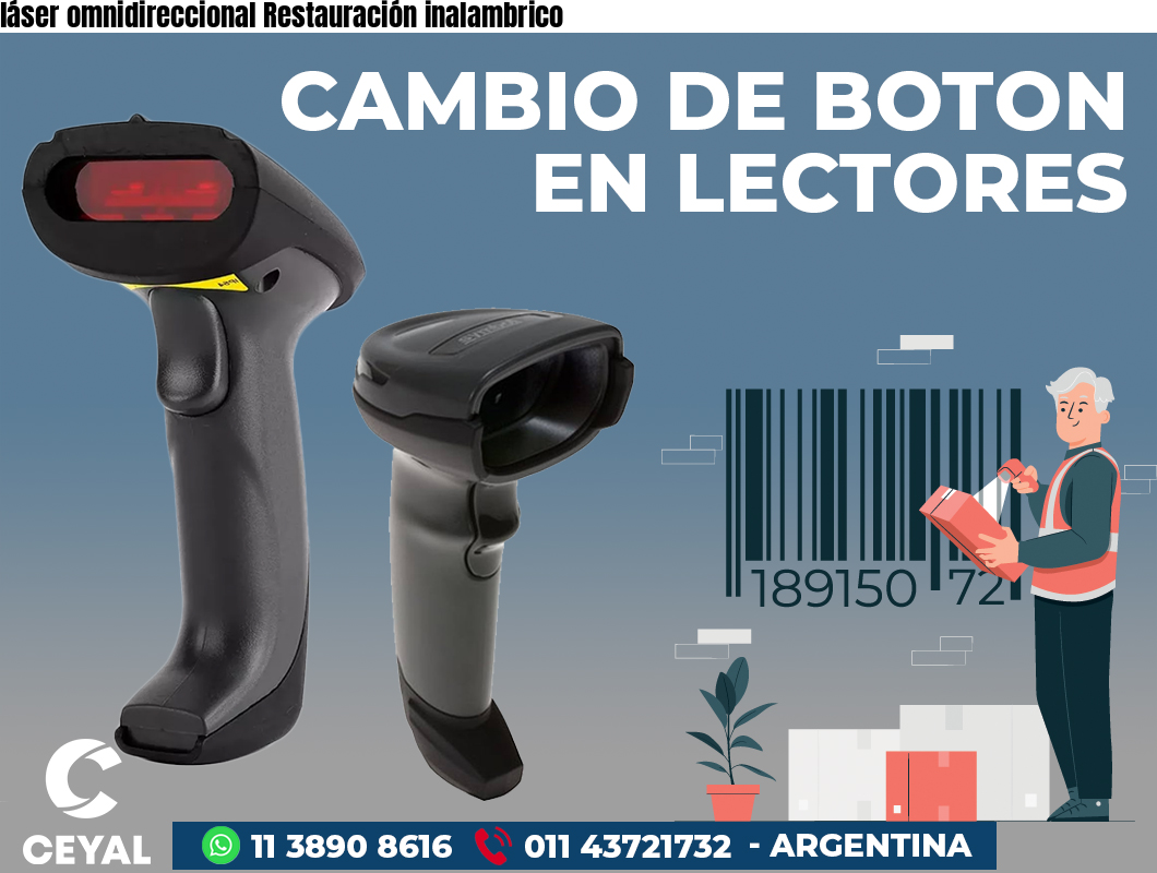 láser omnidireccional Restauración inalambrico