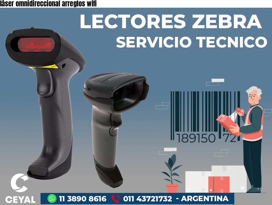 láser omnidireccional arreglos wifi