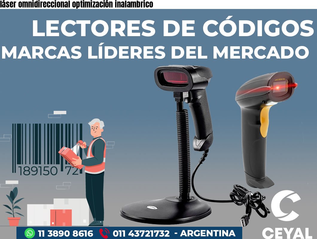 láser omnidireccional optimización inalambrico