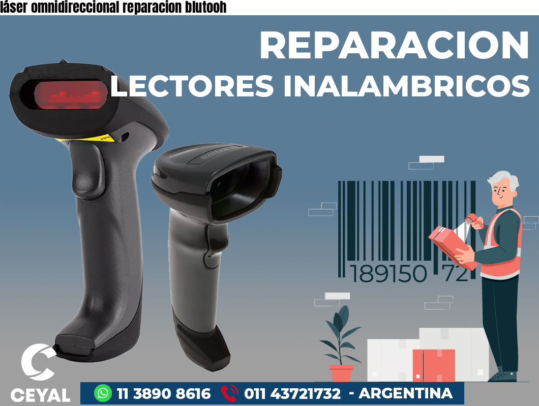 láser omnidireccional reparacion blutooh