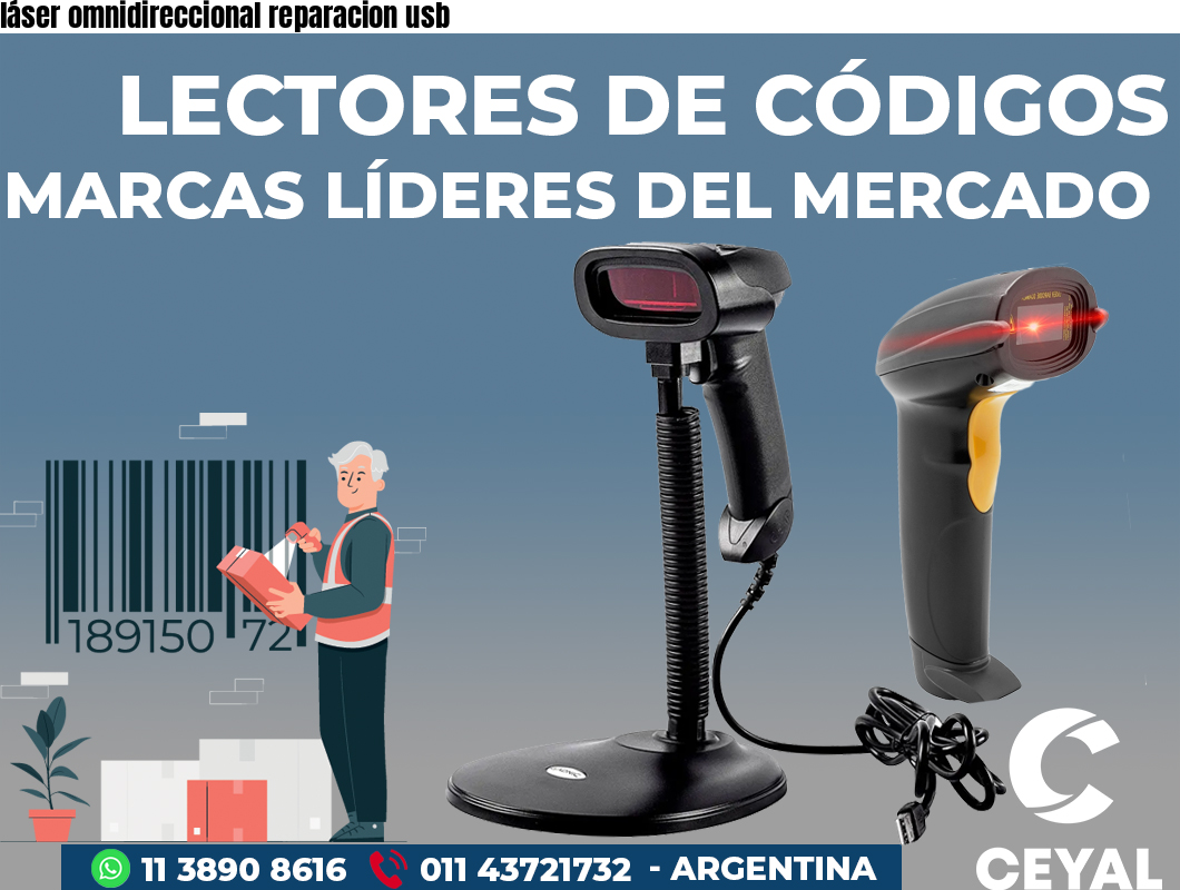 láser omnidireccional reparacion usb