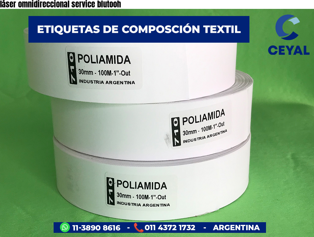láser omnidireccional service blutooh