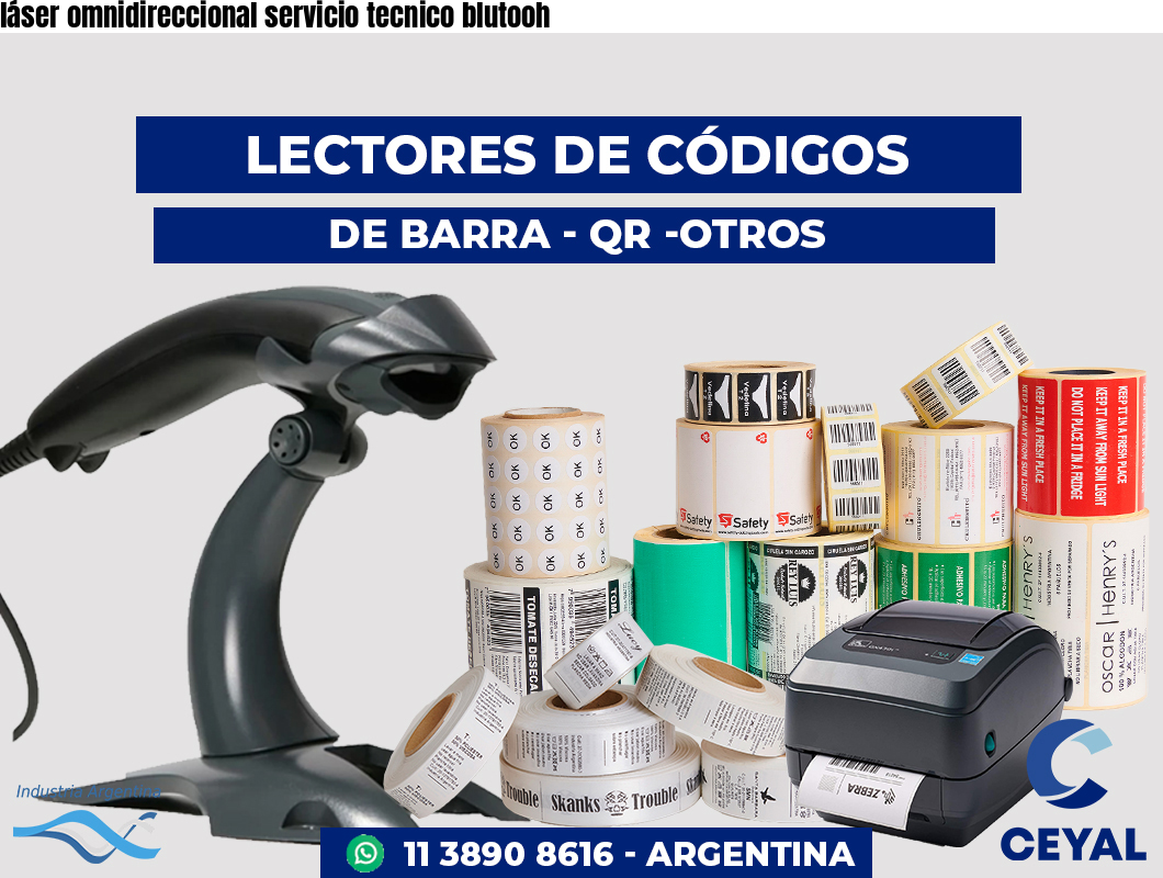 láser omnidireccional servicio tecnico blutooh