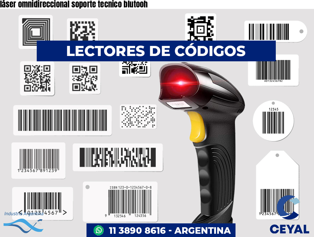 láser omnidireccional soporte tecnico blutooh