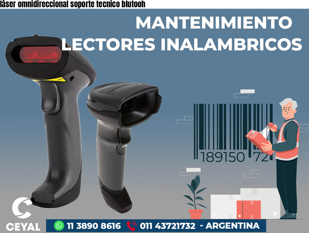 láser omnidireccional soporte tecnico blutooh