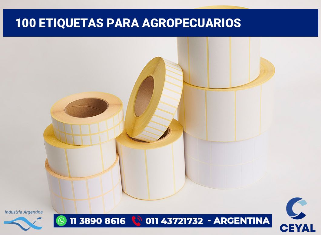 100 Etiquetas para agropecuarios