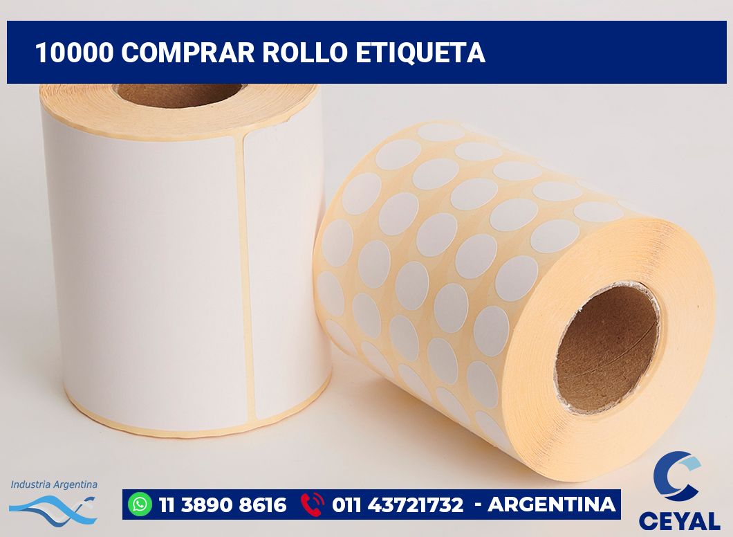 10000 Comprar rollo etiqueta