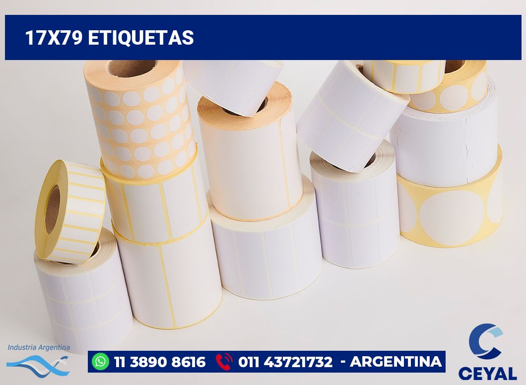 17x79 Etiquetas