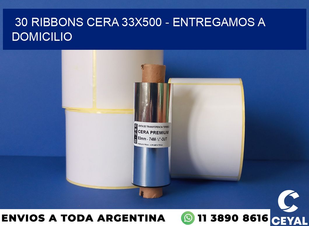30 Ribbons cera 33×500 – entregamos a domicilio