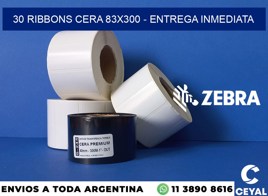 30 Ribbons cera 83x300 - Entrega inmediata