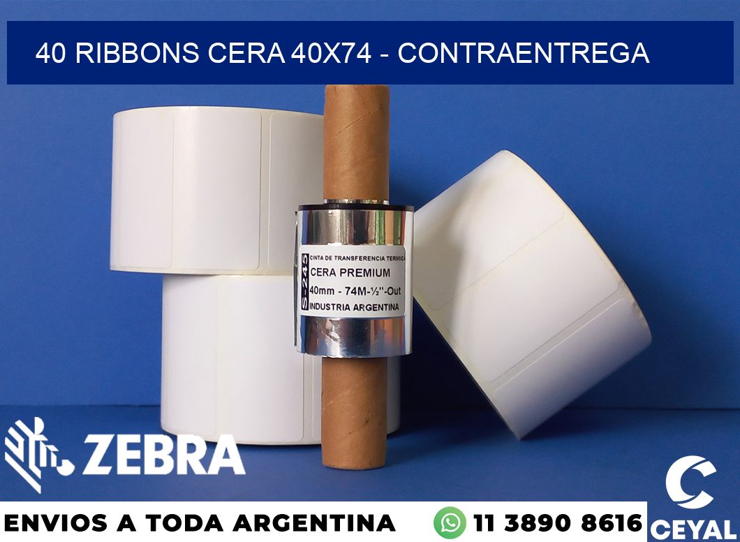40 Ribbons cera 40x74 - contraentrega