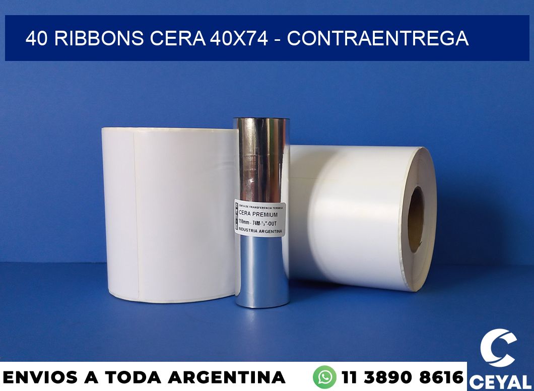 40 Ribbons cera 40×74 – contraentrega