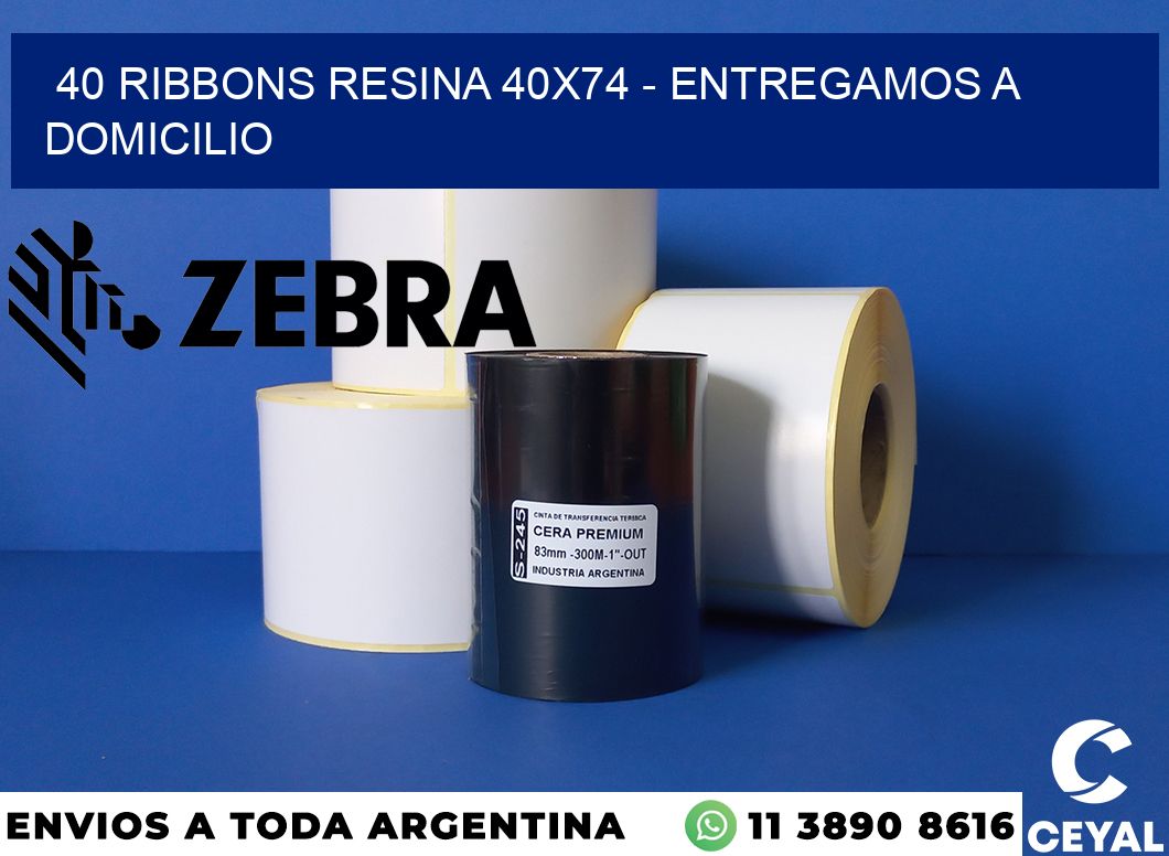 40 Ribbons resina 40x74 - entregamos a domicilio
