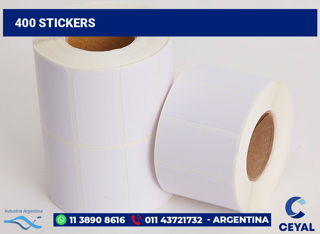 400 Stickers