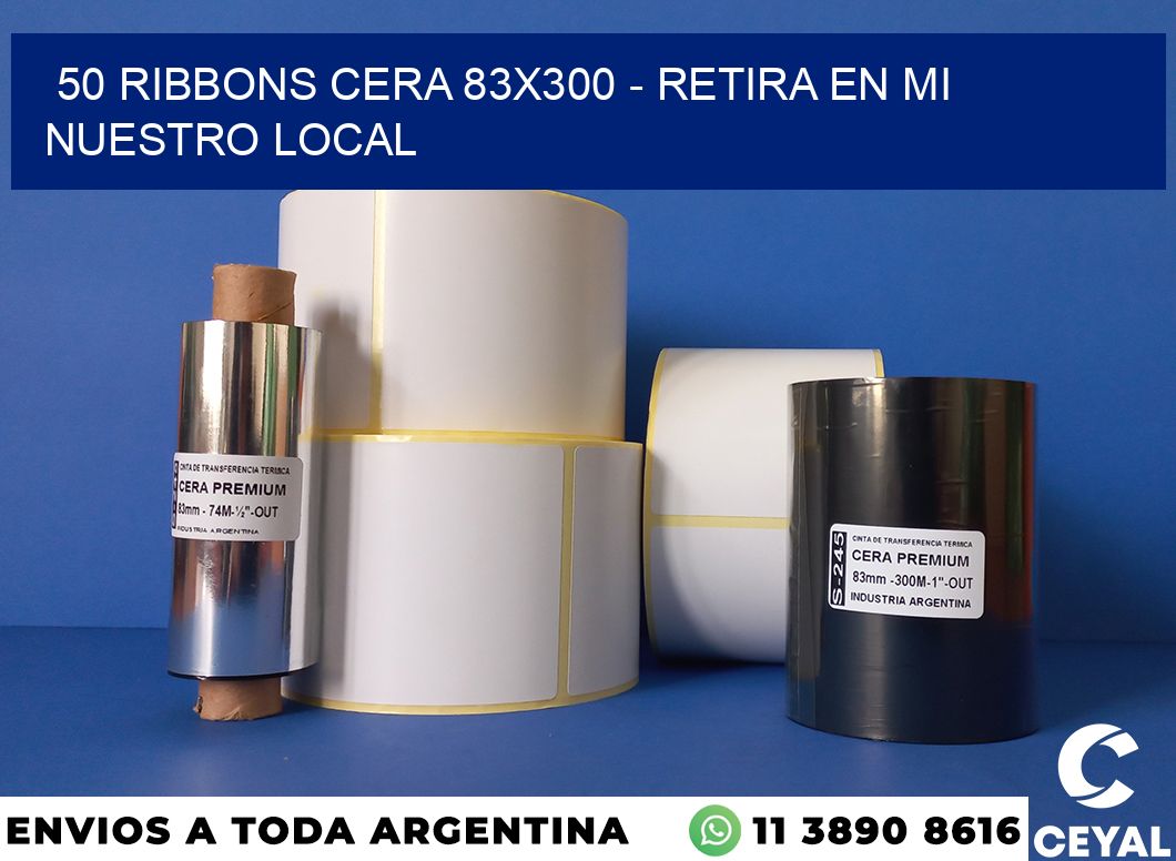 50 Ribbons cera 83×300 – retira en mi nuestro local