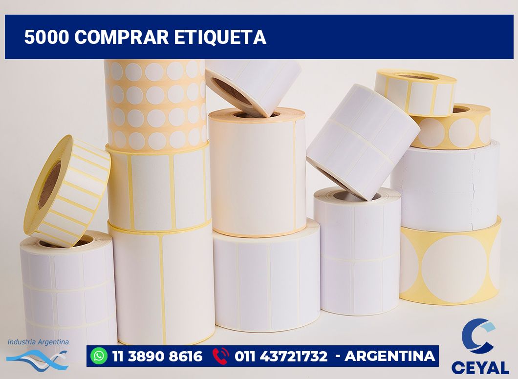 5000 Comprar etiqueta