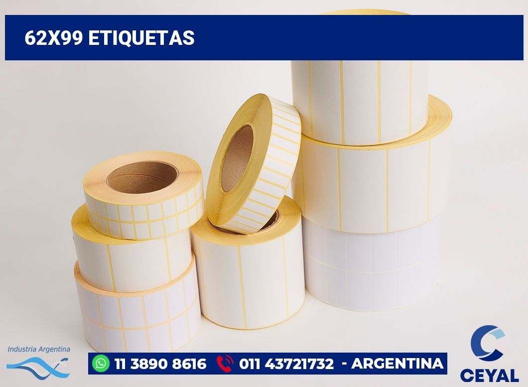 62x99 Etiquetas