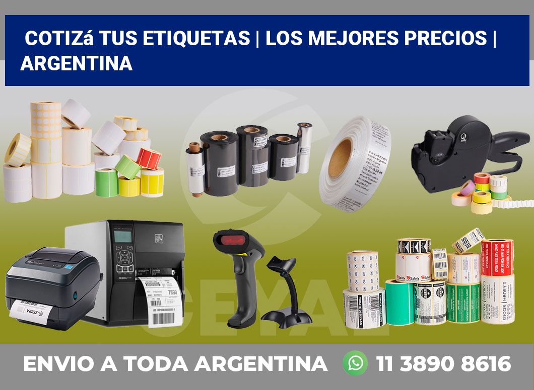 Cotizá tus etiquetas | Los mejores precios | Argentina
