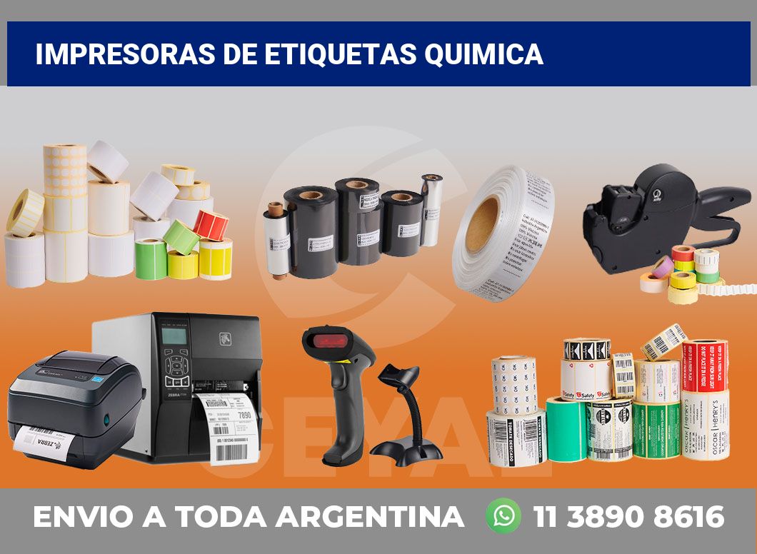 Impresoras de etiquetas quimica