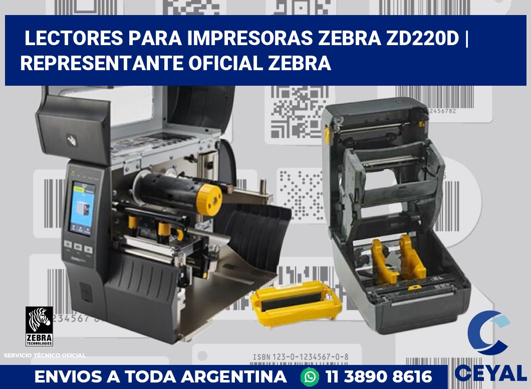 Lectores para impresoras Zebra ZD220d | Representante oficial Zebra
