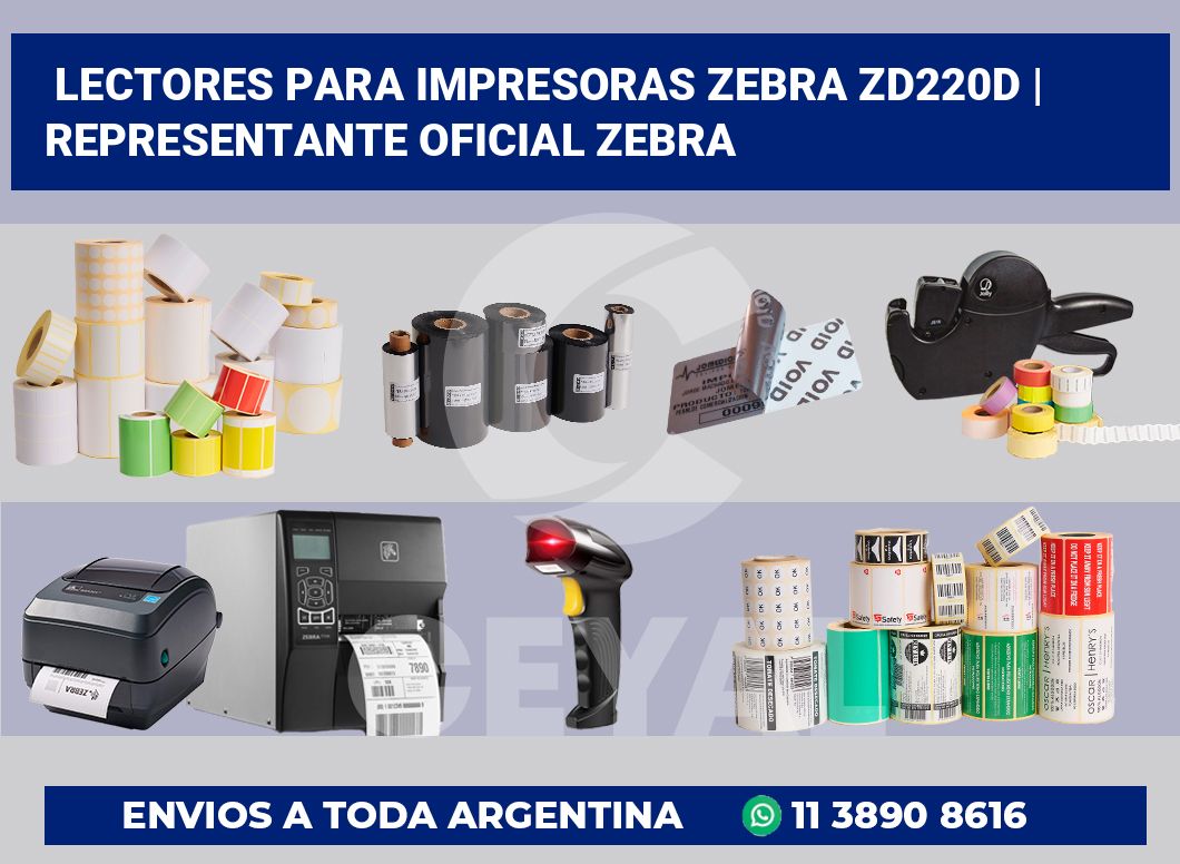 Lectores para impresoras Zebra ZD220d | Representante oficial Zebra