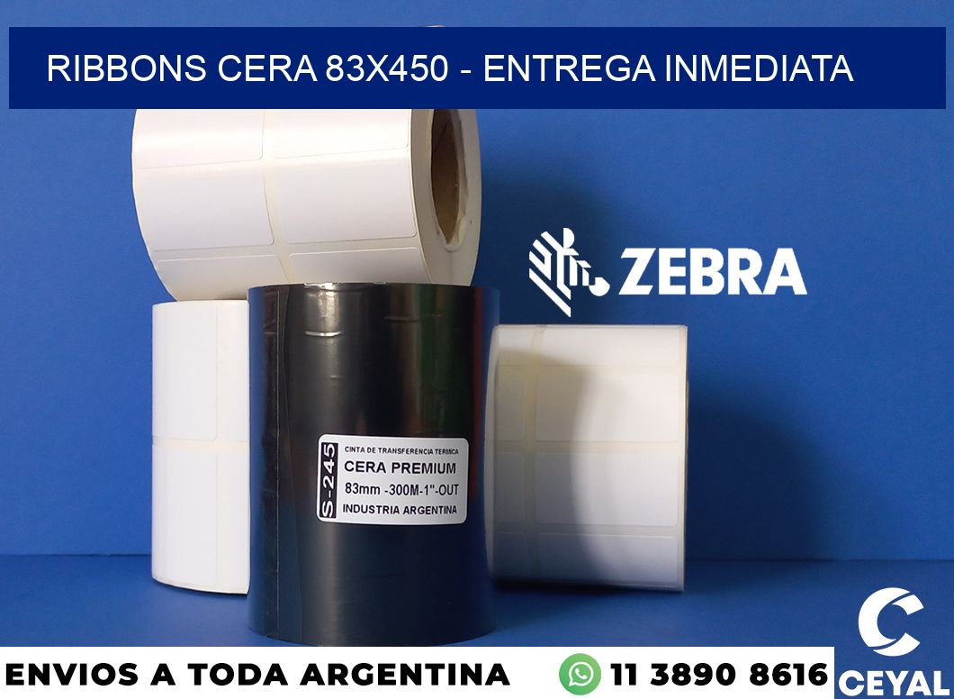 Ribbons cera 83x450 - Entrega inmediata