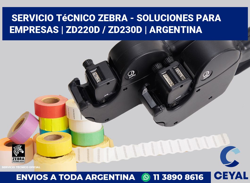 Servicio técnico Zebra - Soluciones para empresas | ZD220d / ZD230d | Argentina
