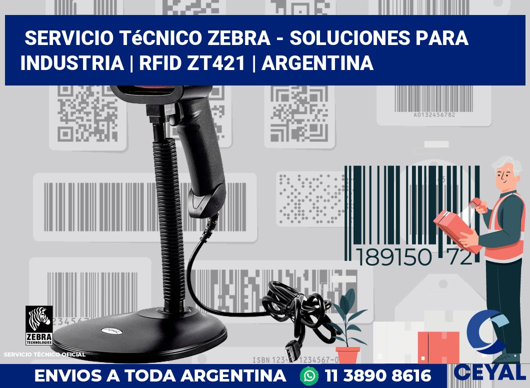 Servicio técnico Zebra - Soluciones para industria | RFID ZT421 | Argentina