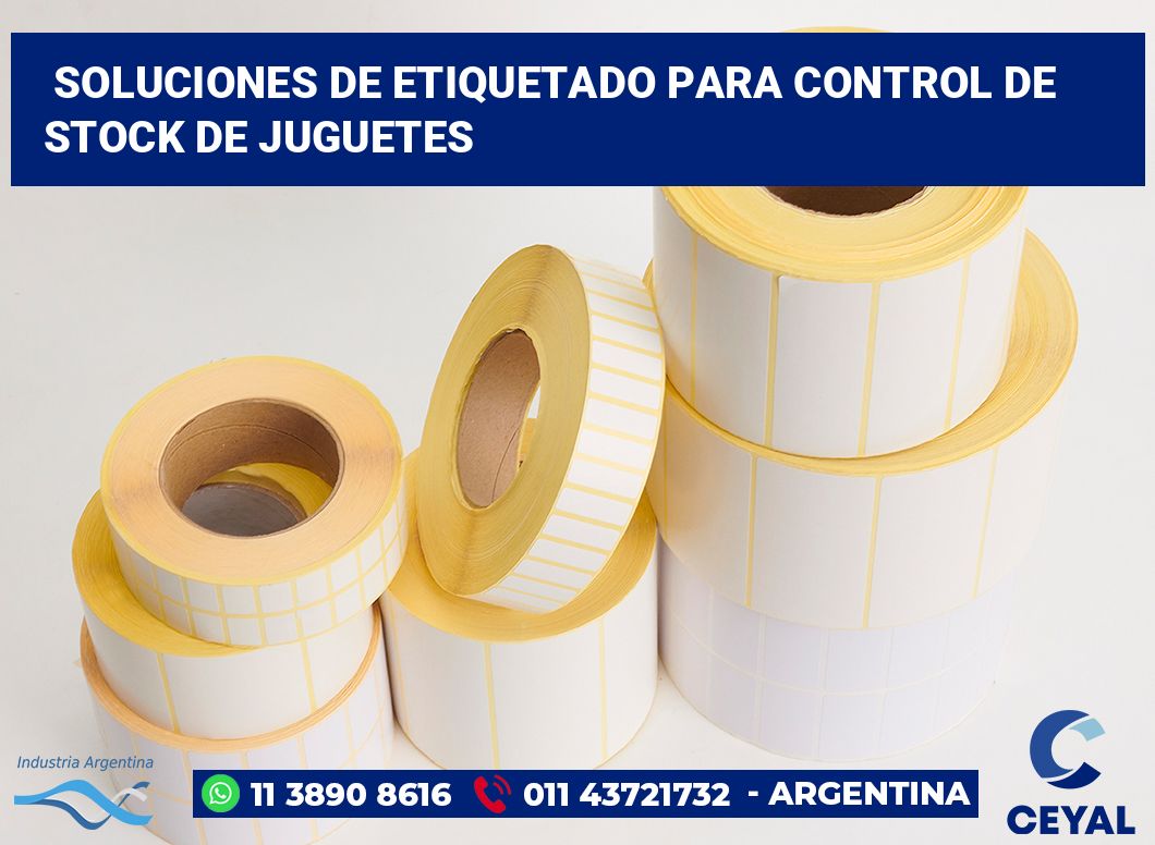 Soluciones de Etiquetado para Control de Stock de Juguetes