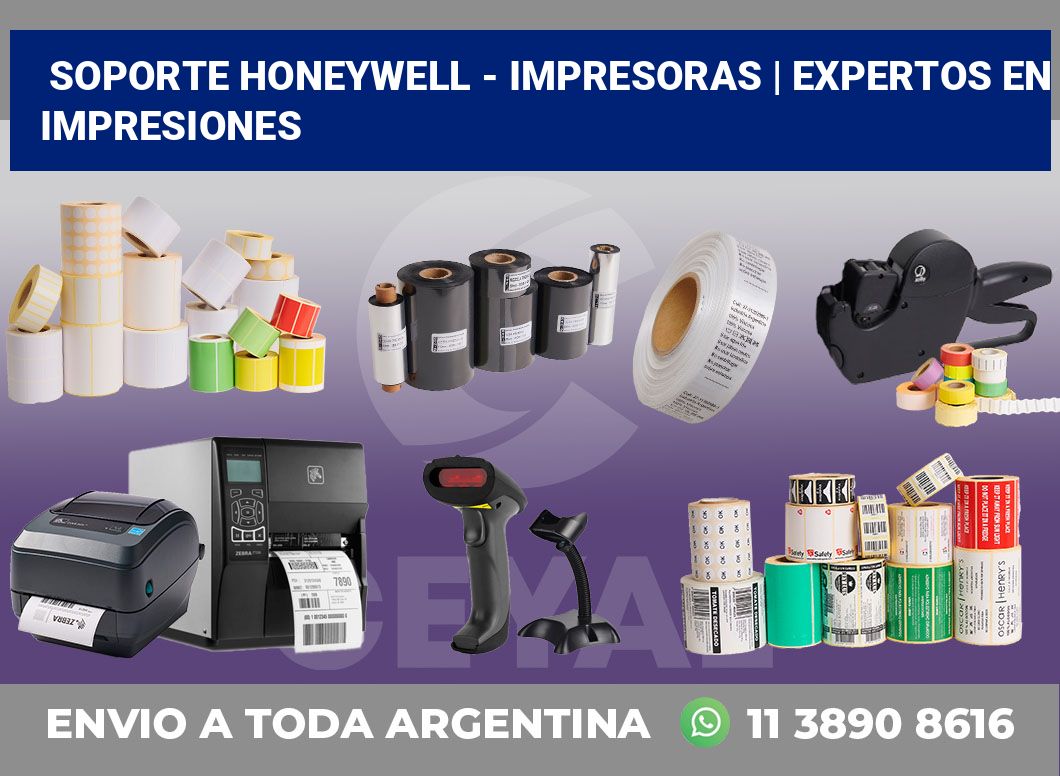 Soporte Honeywell – impresoras | Expertos en impresiones